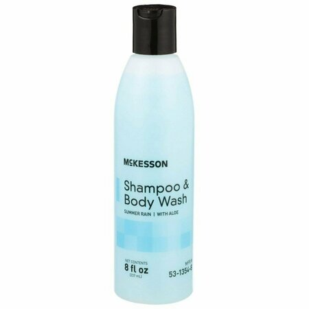 MCKESSON 2-in-1 Shampoo and Body Wash, Flip-Top Bottle, 8 oz, Summer Rain Scent 53-1354-8